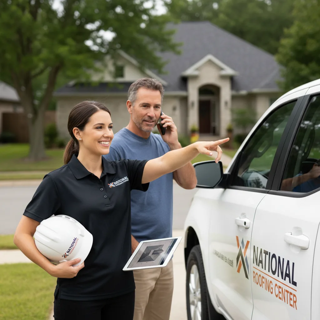 National Roofing Center customer support in Corinna